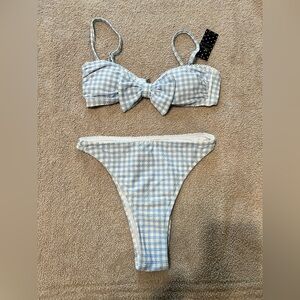 Cupshe x Kelsey Anderson Memory Lane Bikini Set